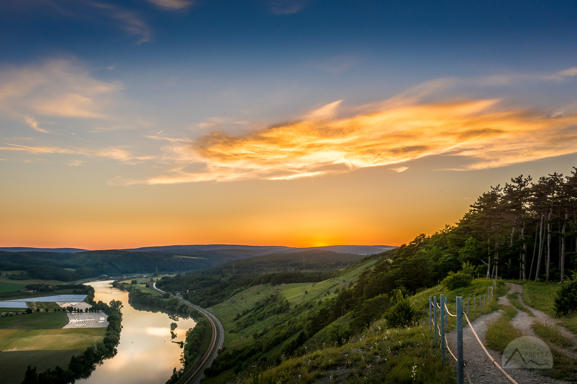 Abendhimmel am Edelweiß